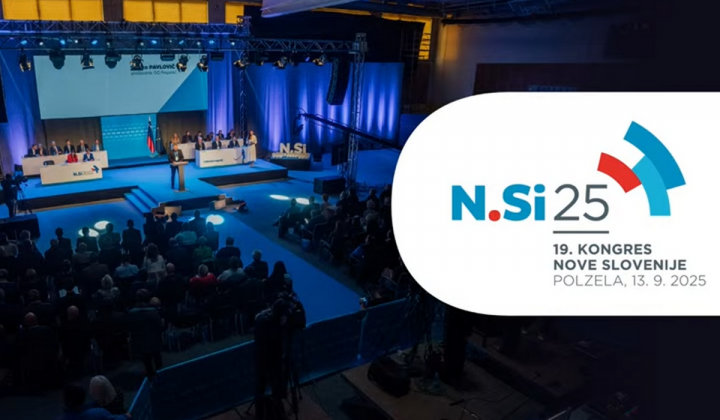 Kongres NSi (foto: posnetek zaslona)