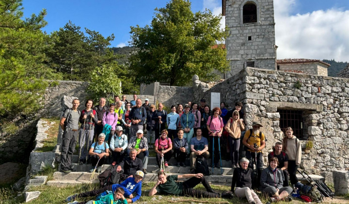 Nad Ajdovščino (foto: Osebni arhiv udeležencev)
