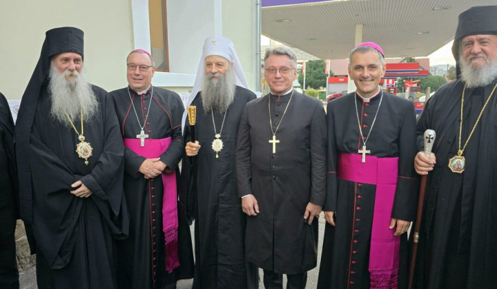 Visoki gostje (foto: Nadškofija Maribor)