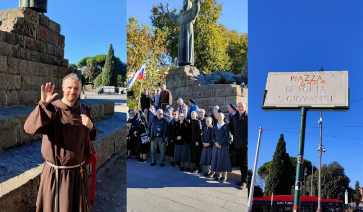 Slovenski redovniki na jubilejnem srečanju (foto: Meta Potočnik)