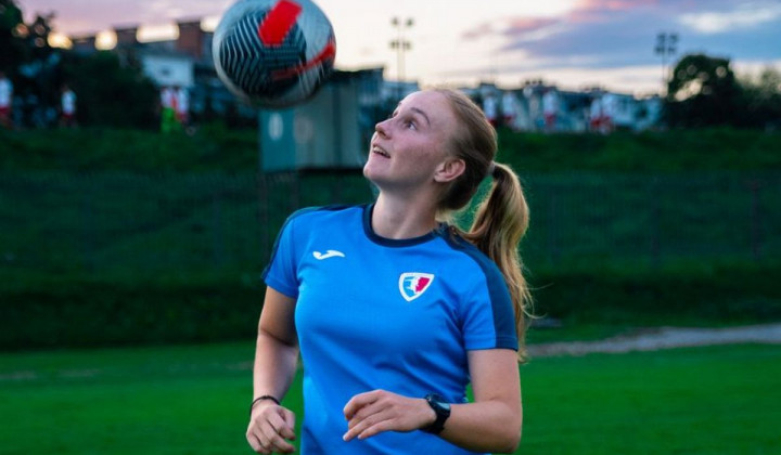 Nogometašica Mirjam Kastelec (foto: osebni arhiv)