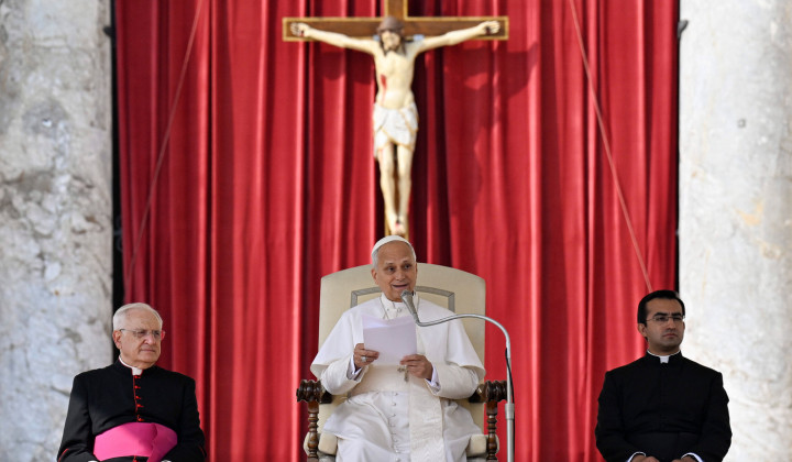 Papež Leon XIV. (foto: Vatican Media)