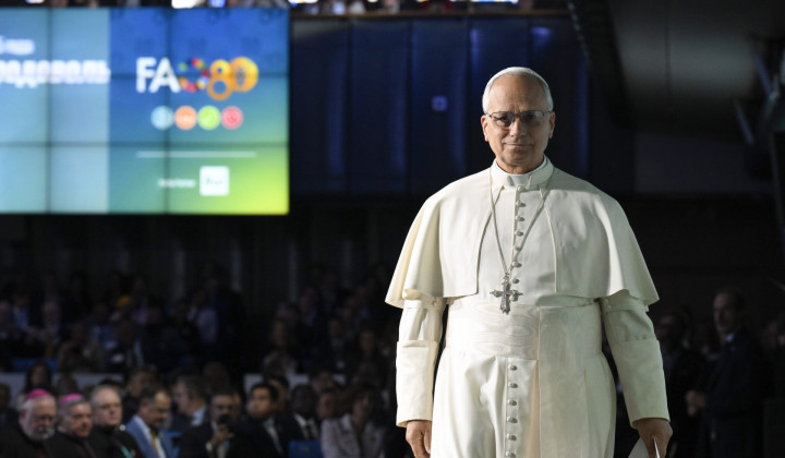 Papež Leon XIV. Papež Leon XIV. (foto: Vatican Media)