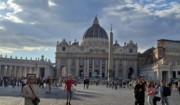 Bazilika sv. Petra v Vatikanu (foto: Marjana Debevec)
