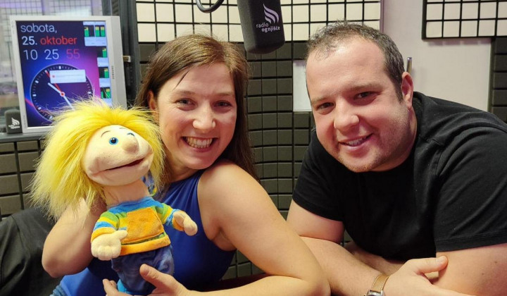 Pedenjped in Mirjam ter Klemen Bojanovič (foto: Maja Morela)