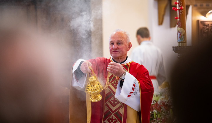 Župnik Franc Bizjak (foto: Rok Mihevc)