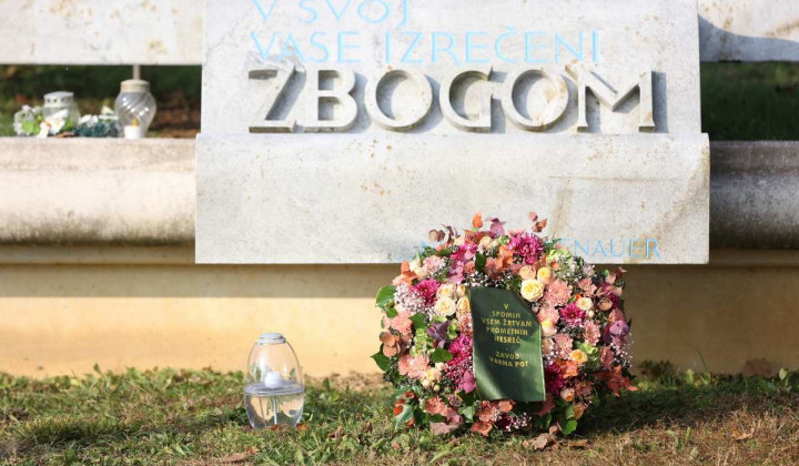 Spomenik vsem žrtvam prometnih nesreč (foto: Vir: Zavod Varna pot)