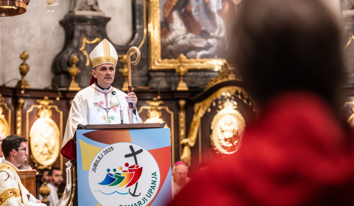 Škof Andrej Saje (foto: Rok Mihevc)