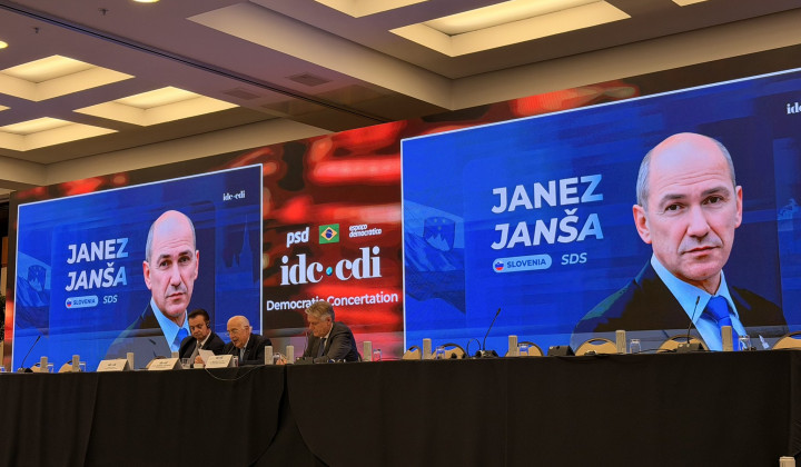 Janez janša (foto: Profil X SDS)