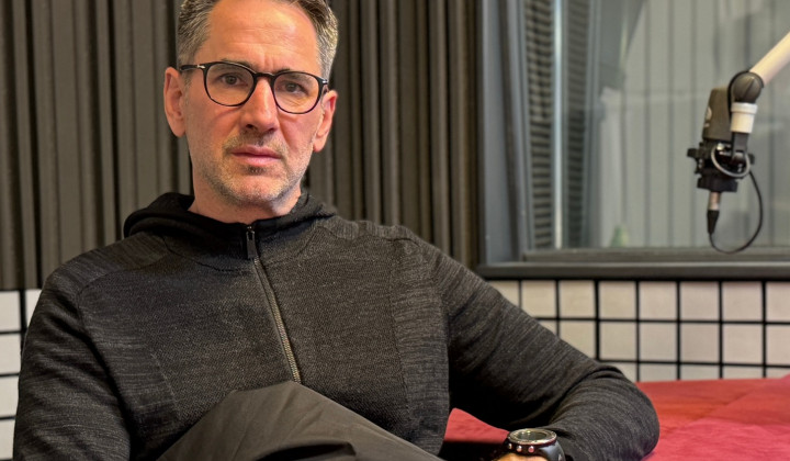 Miha Šalehar je govoril tudi o vzorcih, ki mu niso prizanašali (foto: Rok Mihevc)