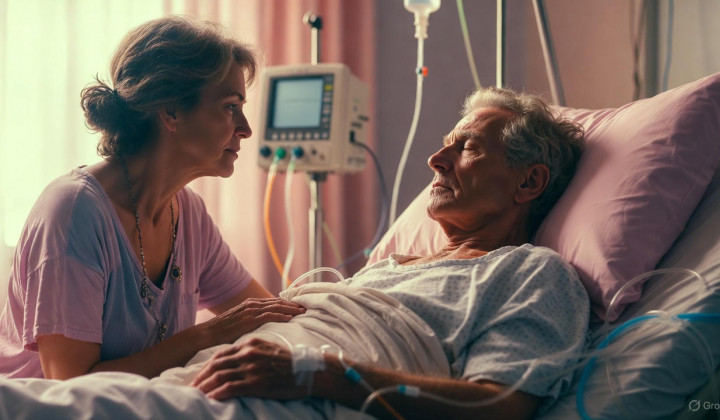 'Vlada bi za t. i. dobrobit ljudi v stiski ponudila kar – smrt.' (foto: Grok)