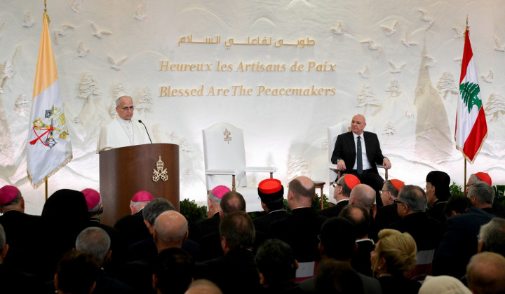 Nagovor libanonskim oblastem (foto: Vatican Media)