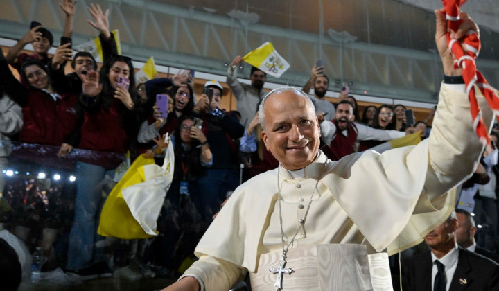Srečanje z mladimi (foto: Vatican Media)