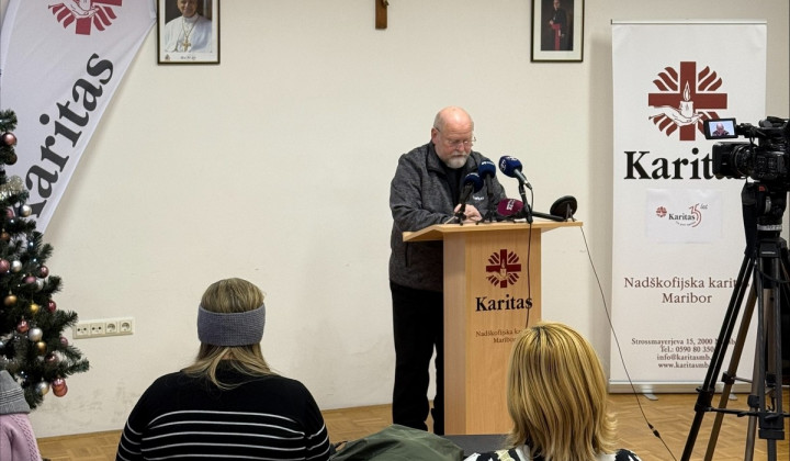 Predsednik Nadškofijske karitas Maribor (foto: Darko Bračun)