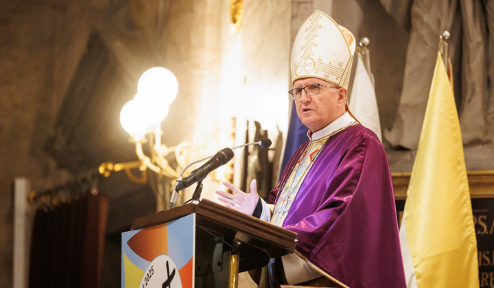 Nadškof Stanislav Zore (foto: Nebojša Tejić/STA)