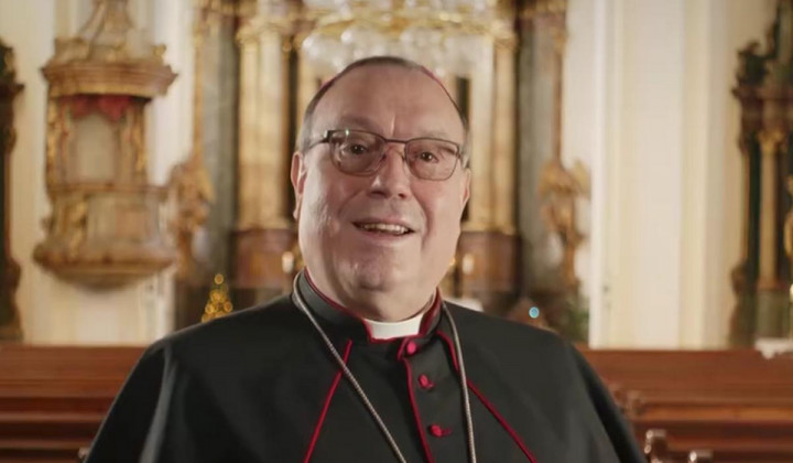 Mariborski nadškof Alojzij Cvikl (foto: posnetek zaslona)
