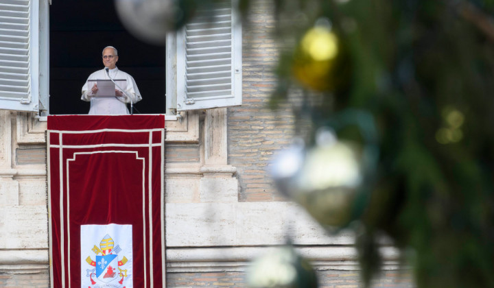 Papež na god mučenca sv. Štefana (foto: Elisabetta Trevisan, Vatican media)