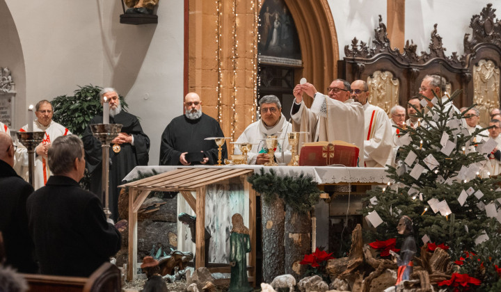 Maša ob sklepu svetega leta v Mariboru (foto: Domen Permozer)