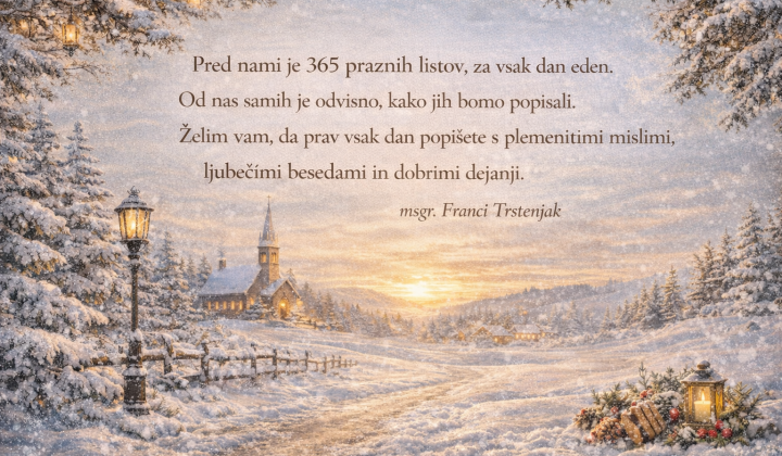 Voščilo (foto: Fotografija: UI)