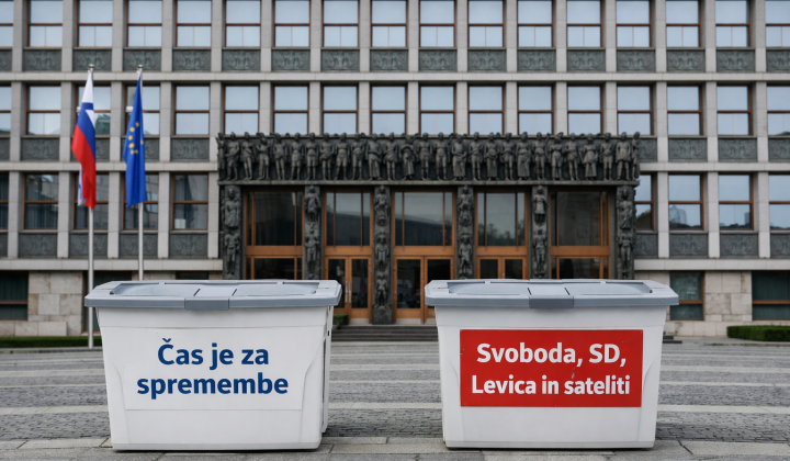 Državni zbor, volitve (foto: Slika je ustvarjena z AI)