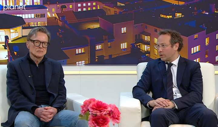 Dr. Jan Zobec in ddr. Klemen Jaklič (foto: posnetek zaslona)