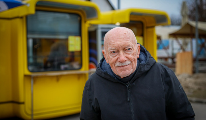 Presernov nagrajenec Saša J. Machtig (foto: Daniel Novakovič / STA)