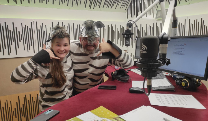 Maja in Jure v akciji! PSI 2026 zbira darove za misijone. (foto: ARO)