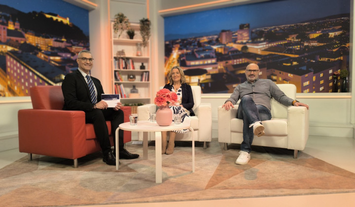 Alen Salihović, dr. Ignacija Fridl Jarc in Miran Videtič (foto: ARO)
