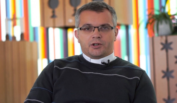 Jezuit p. Marjan Kokalj (foto: Župnija Vodice)