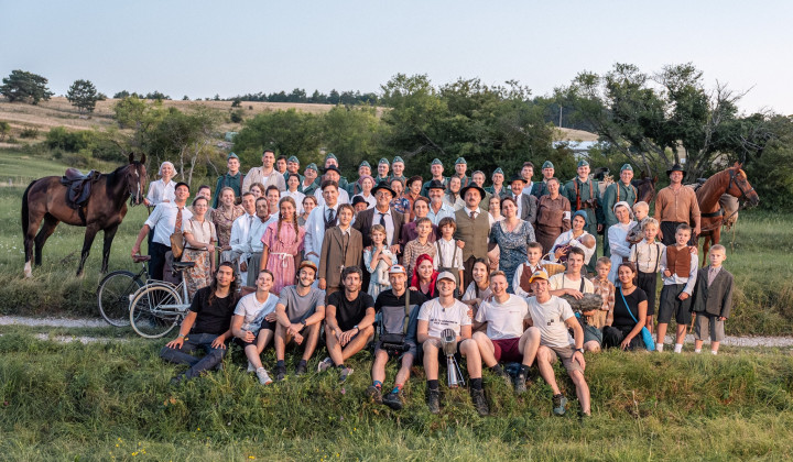 Sodelujoči v novem filmu Exodus 1945: Naša kri (foto: Studio Siposh)