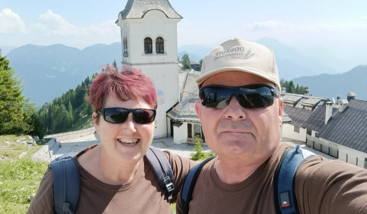 Tinica in Tonček Horvat rada romata in potujeta skupaj (foto: osebni arhiv)