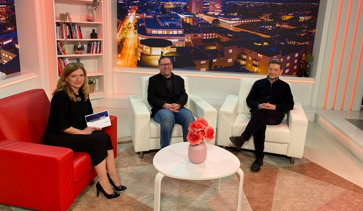 Tanja Dominko, dr. Aleš Maver in dr. Ivan Štuhec (foto: Urša Sešek)