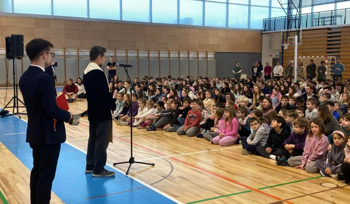 Odprtje nove telovadnice (foto: Zavod Antona Martina Slomška)