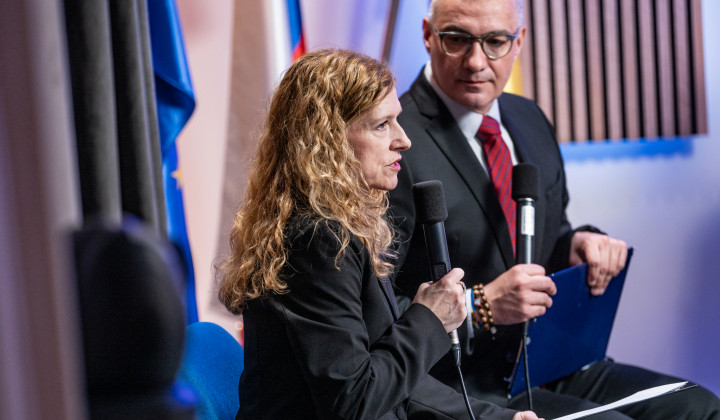 Tanja Dominko in Alen Salihović (foto: Rok Mihevc/Radio Ognjišče)