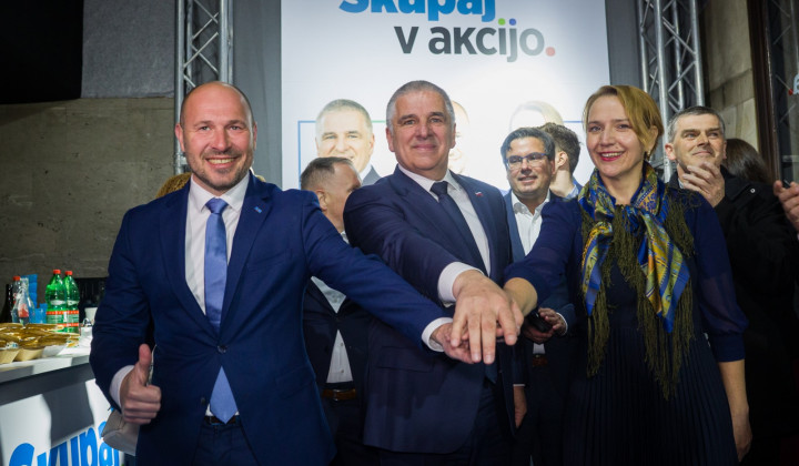 Skupna lista NSi, SLS in Fokus  (foto: STA)