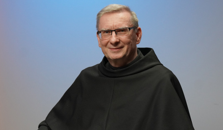 P. Danilo Holc: Bratov in sester ne izbiramo po lastnem okusu. Skupnost je neizprosen Božji dar in primaren prostor našega spreobrnjenja. (foto: Izidor Šček)