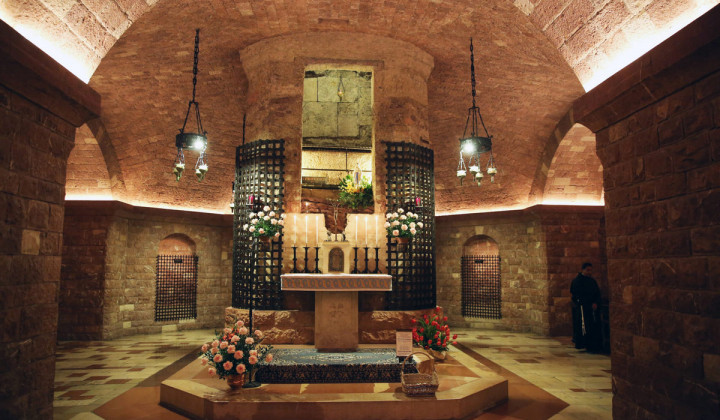 Grob svetega Frančiška Asiškega (foto: Andrea Cova / Splash News)