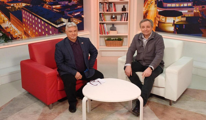 Jože Bartolj in p. Branko Cestnik (foto: ARO)