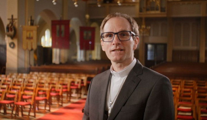 Škof Janez Kozinc (foto: Matjaž Feguš)