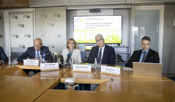  Tibor Šimonka, Vesna Nahtigal, Mitja Gorenšček in Bojan Ivanc (foto: Katja Kodba/STA)