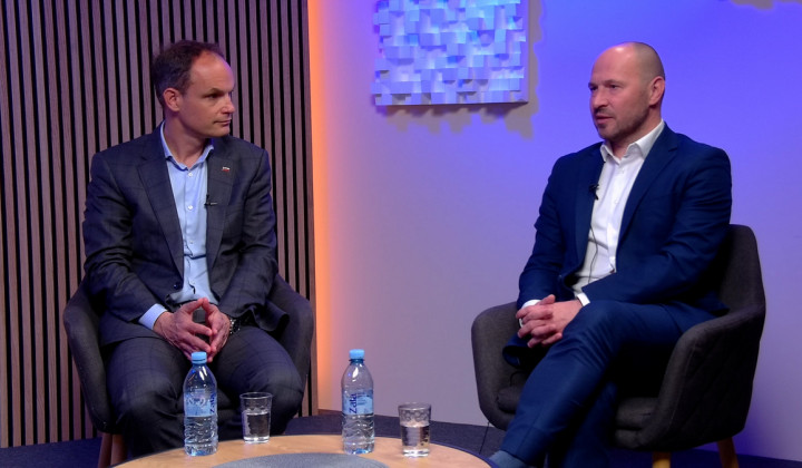 Anže Logar in Jernej Vrtovec (foto: ARO)