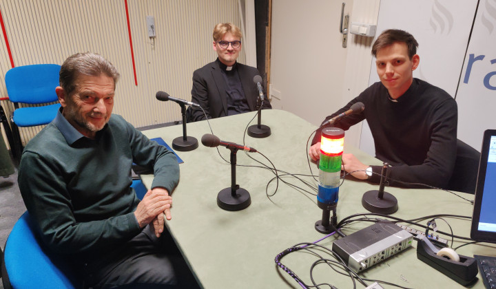 Z leve proti desni: Ivan Štuhec, Mel Kovic, Peter Čemažar (foto: Marcel Krek)