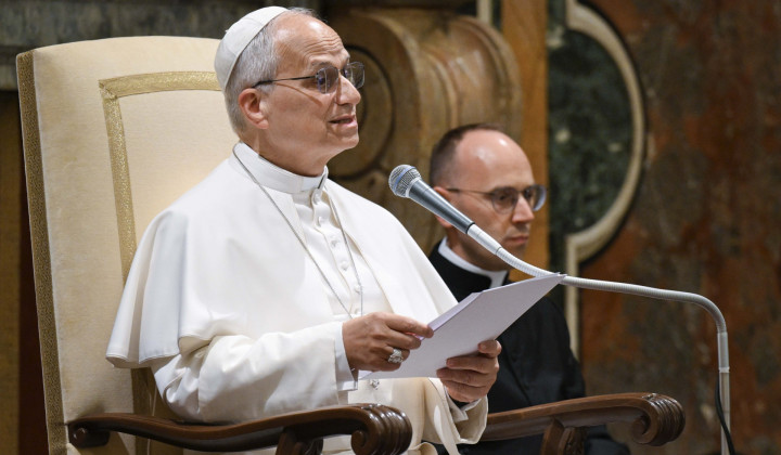 Papež Leon XIV. (foto: Vatican Media)