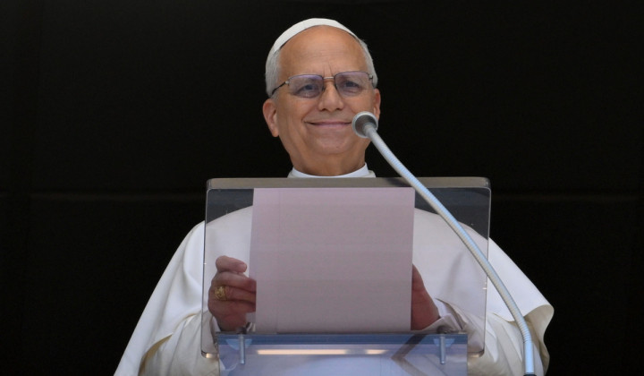 Papežev opoldanski nagovor (foto: Elisabetta Trevisan, Vatican News)
