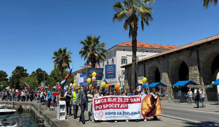 Pohod za življenje 2026 v Kopru  (foto: Pohod za življenje)