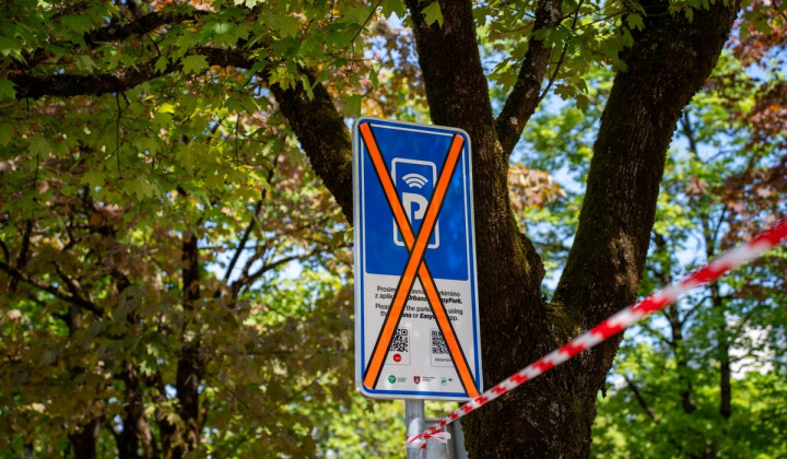 Štepanjsko naselje, parkirišča (foto: Jakob Pintar/STA)