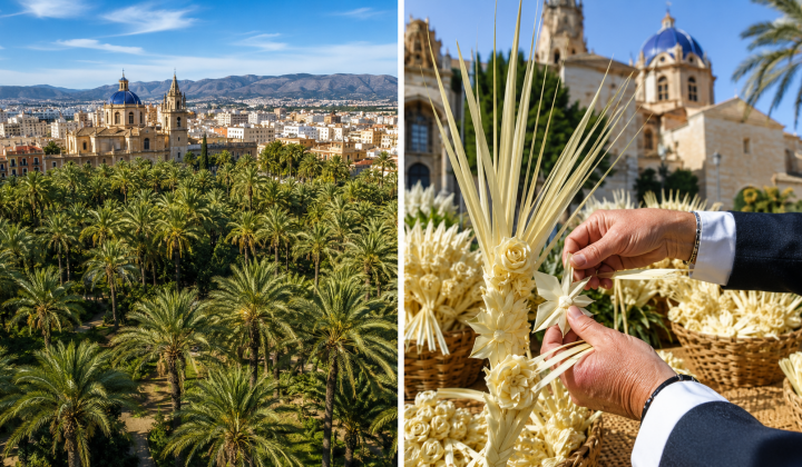 Palme in tradicionalno tkanje (foto: CHAtGPT)