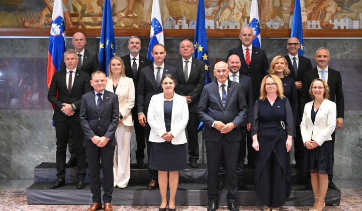 Četrta vlada pod vodstvom Janeza Janše (foto: STA/Jure Makovec)