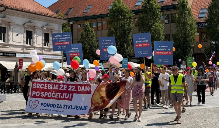 Pohod za življenje v Mariboru (foto: FB Pohod za življenje)