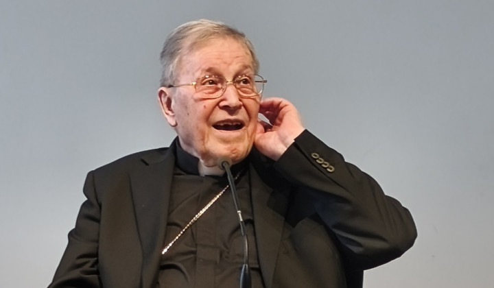 Kardinal Walter Kasper (foto: Zvone Štrubelj)